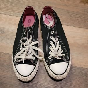 Double Tongue Low Top Converse